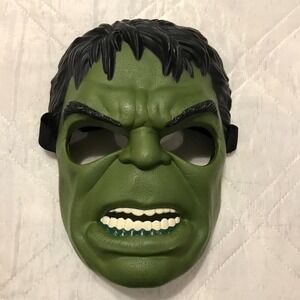 3 Kids Halloween‎ masks -Marvels The Hulk * Ninja Turtles Raphael * The Purge